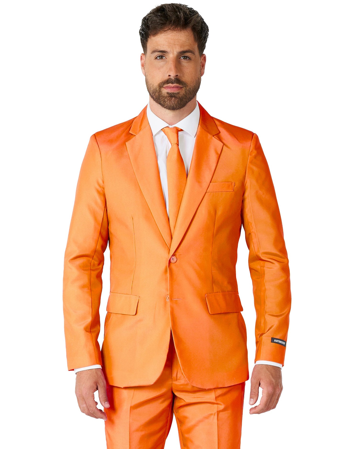 Costum Mr. Solid Orange Man Suitmeister