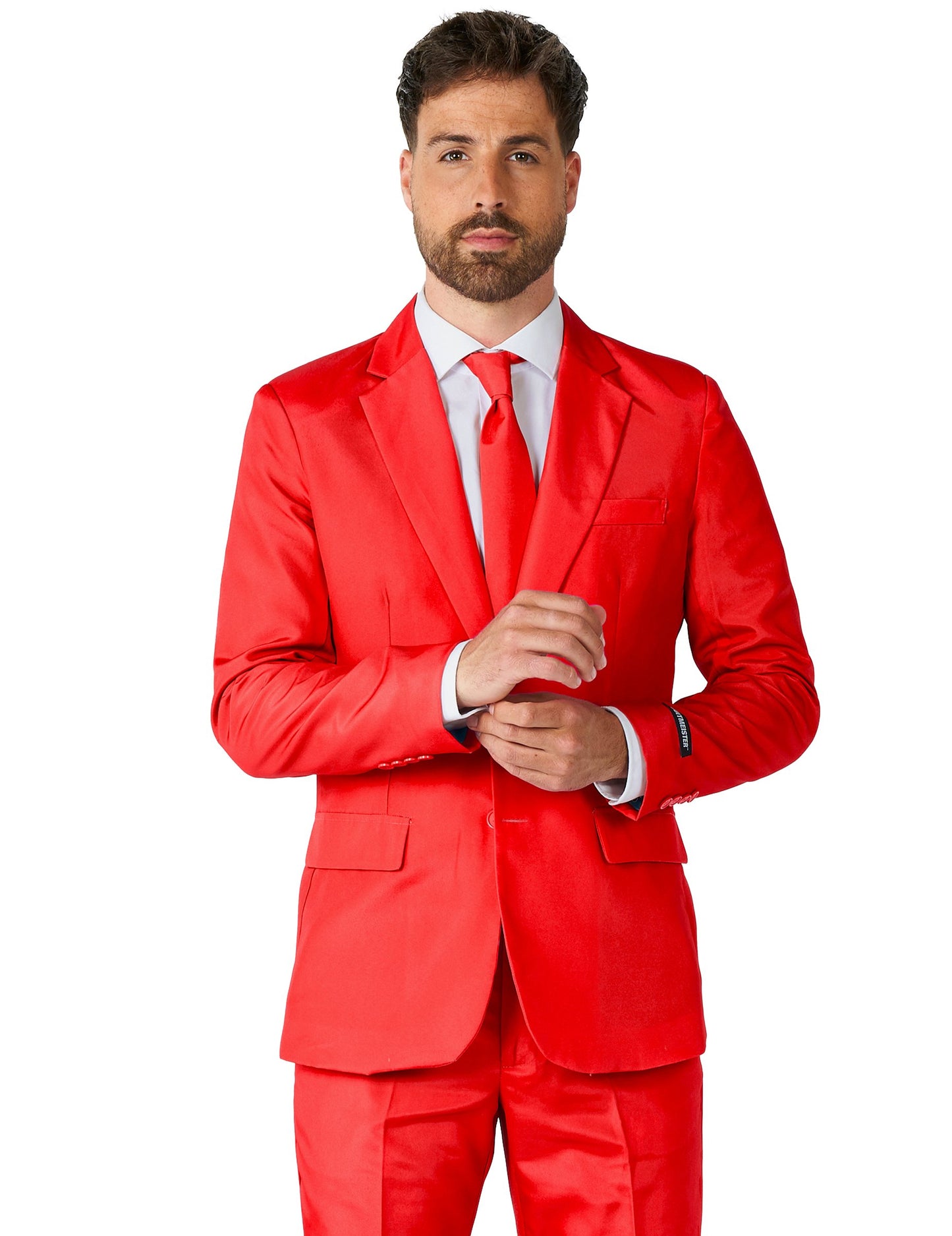 Costum Mr. Solid Rouge Man Suitmeister