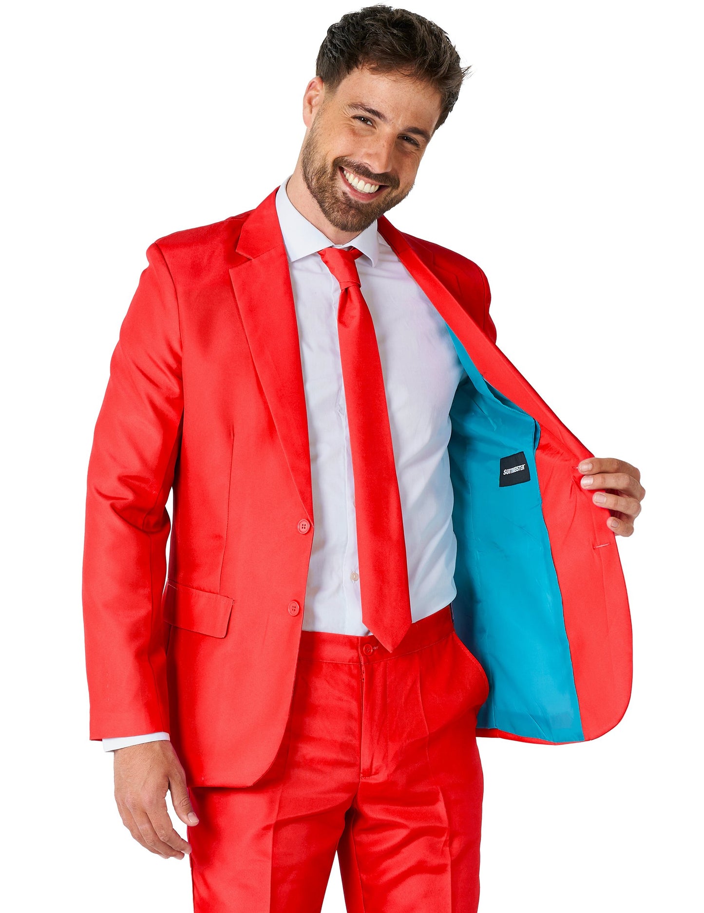 Costum Mr. Solid Rouge Man Suitmeister