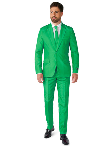 Costum Mr. Solid Vert Homme Suitmeister