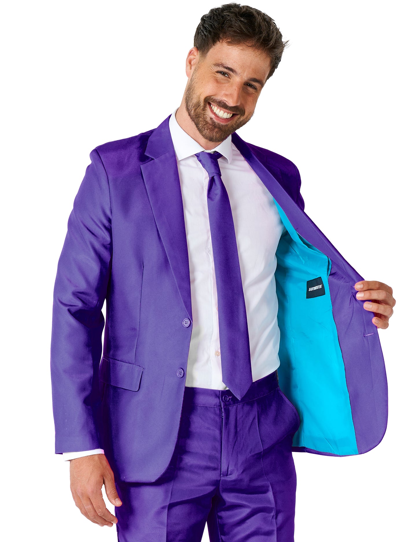 Costum Mr. Solid Violet Man Suitmeister