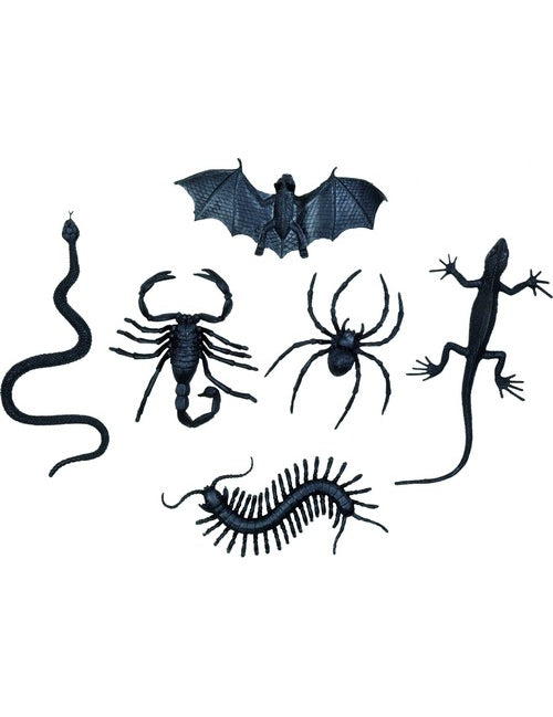 6 decorațiuni creaturi mici de Halloween