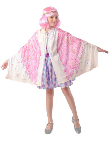 Angel deghize Poncho Pink Girl Poncho