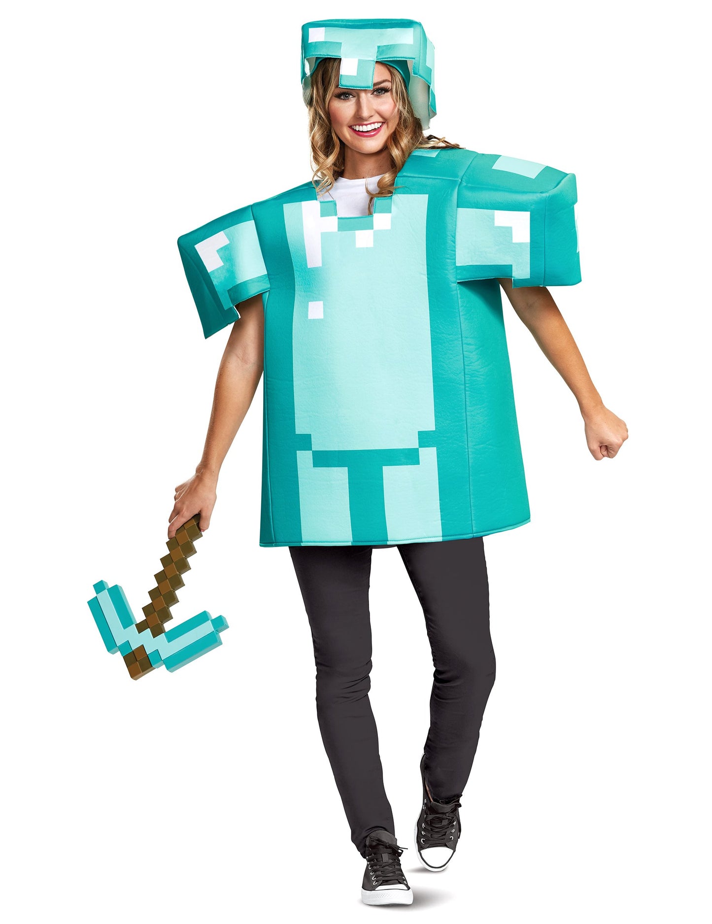 Costum de armură pentru adulți Minecraft