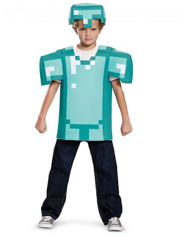 Costum de armură pentru copii Minecraft