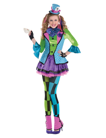 Hatter multicolorat Crazy Dressing adolescent