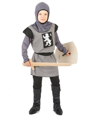 Médieval Gray Boy Médieval Knight