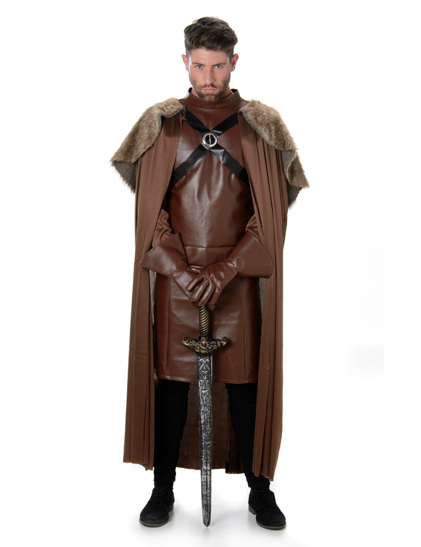 Costum de tutore medieval pentru bărbați