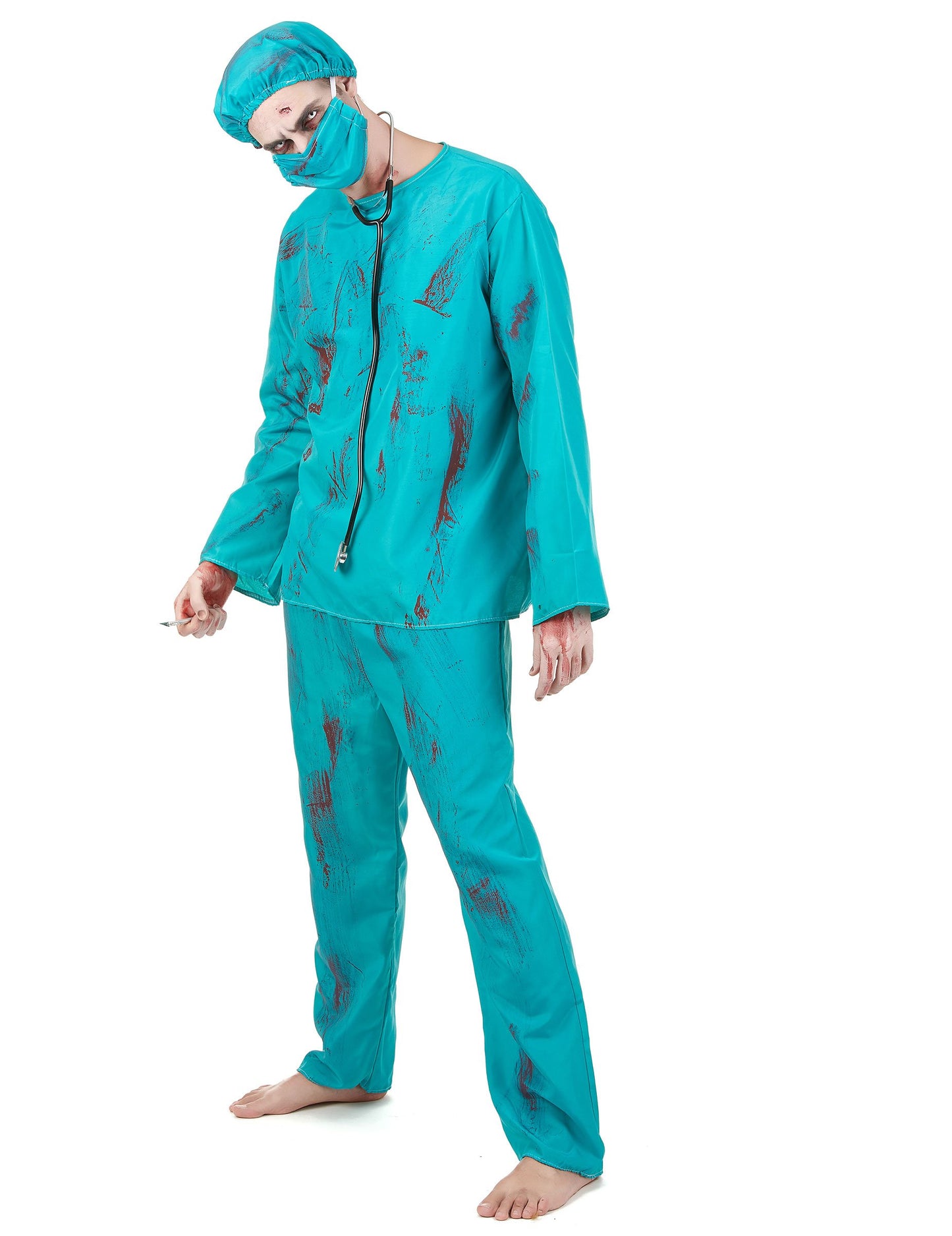 Adult de Halloween Zombie Chirurg deghizare