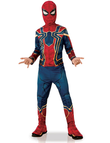 Costum clasic de păianjen de fier Infinity War Boy