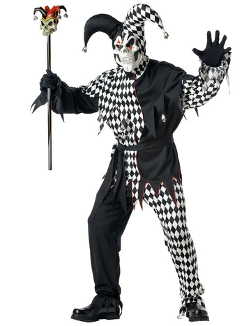 Halloween Black Man Clown deghizare