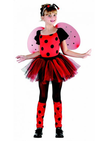 Red Ladybug deghizare cu Tutu Girl