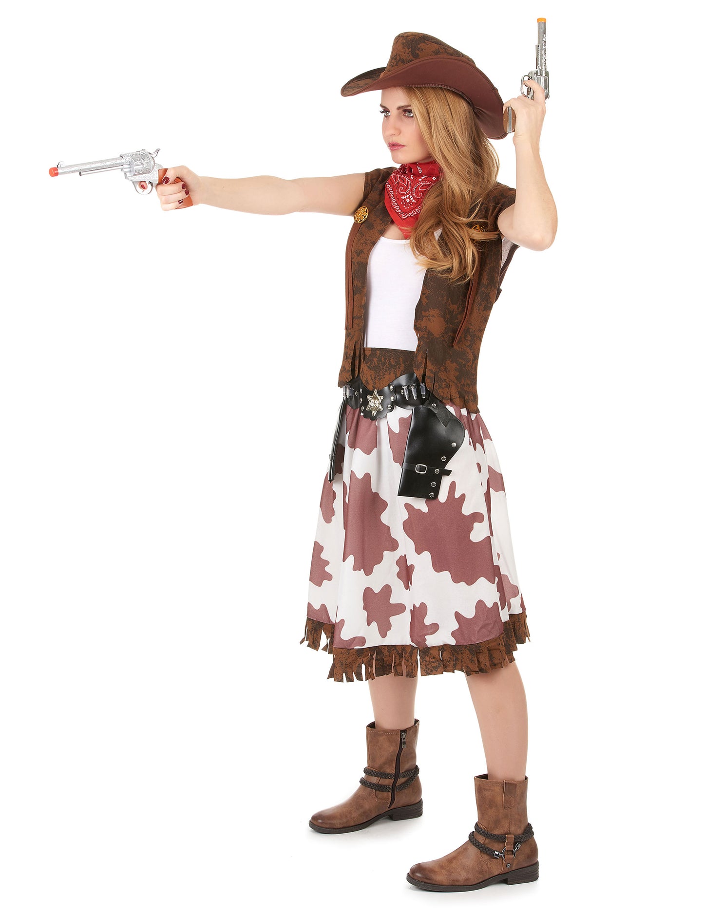 Costum clasic de cowgirl pentru femei