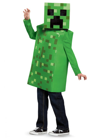 Creeper Minecraft Copil de lux înfiorător