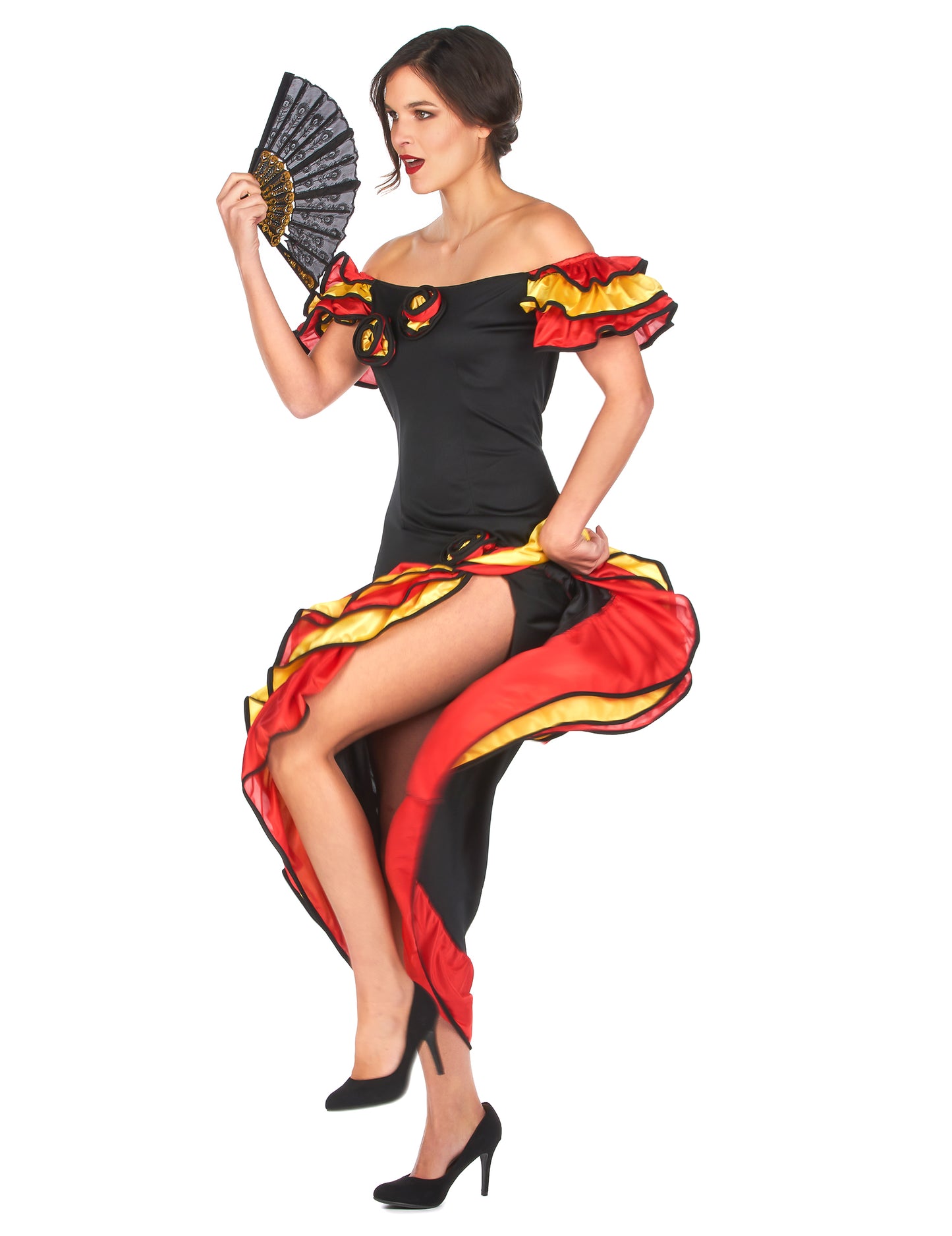 Costum de dansatoare de femeie flamenco