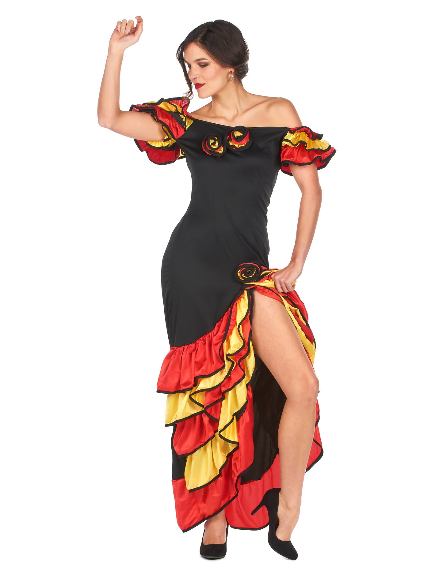 Costum de dansatoare de femeie flamenco