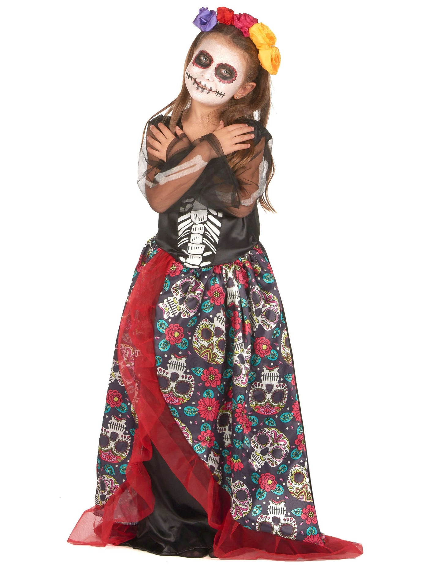 Dia deghizare a lui Los Muertos Flowery Girl