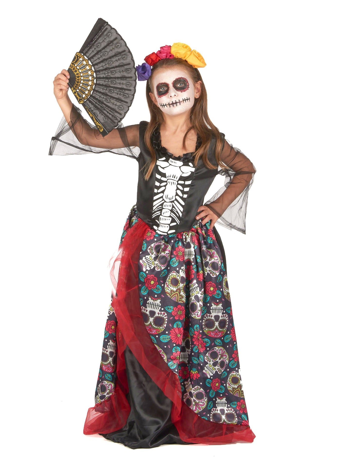 Dia deghizare a lui Los Muertos Flowery Girl