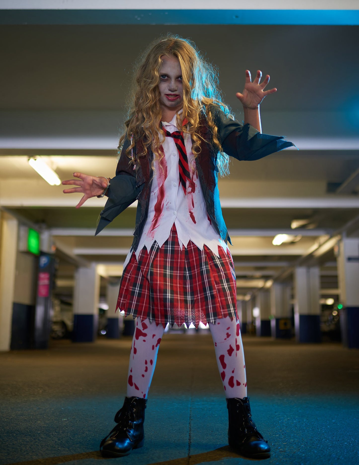 Halloween Zombie Schoolgirl deghizează