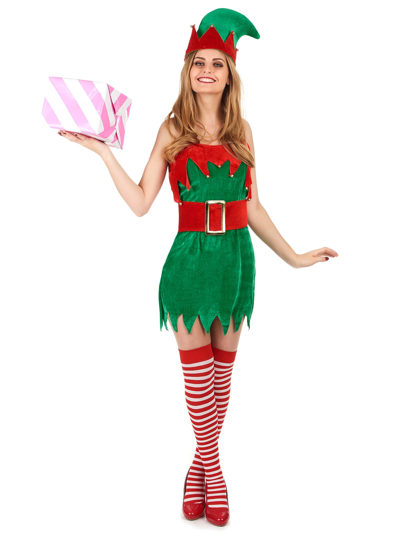 Costum sexy Elf pentru femei de Crăciun