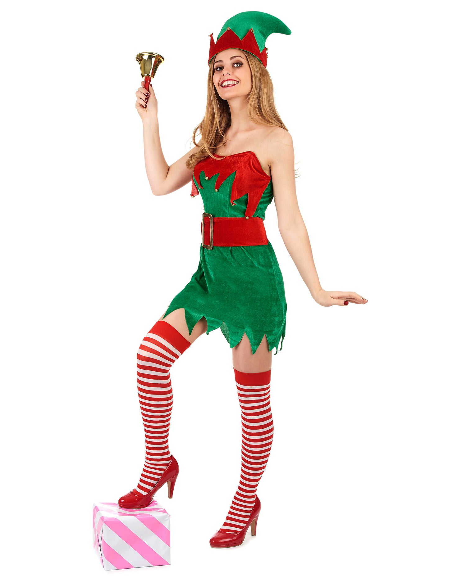 Costum sexy Elf pentru femei de Crăciun