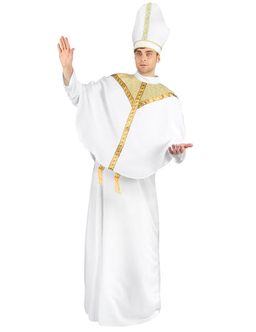 Costum episcop alb pentru bărbați