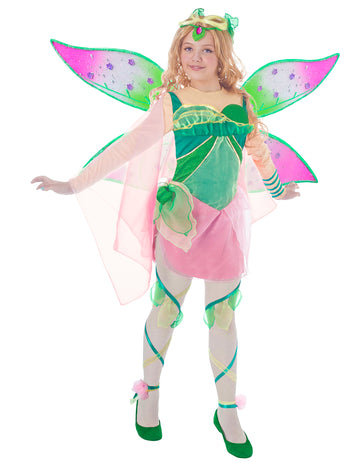 Costum Winx Club Flora Child