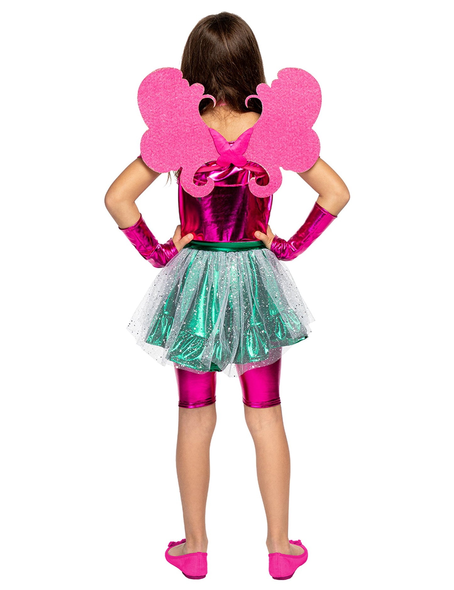 Costum Flora Winx pentru fete