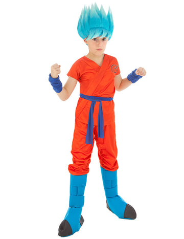 Costum pentru copii Goku Saiyan Super Dragon Ball