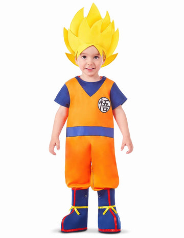 Goku Super Saiyan Dragon Ball Z Costum pentru bebeluși