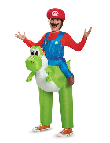 Costum gonflabil Mario pentru copiii Yoshi Nintendo