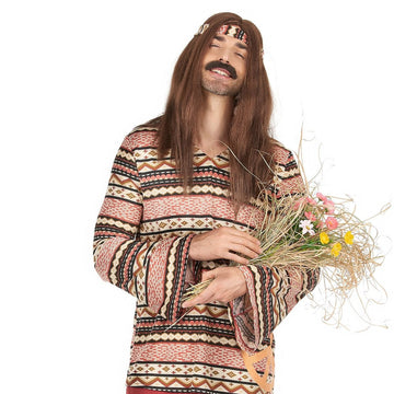 Costumul bărbaților Hippie Bordeaux