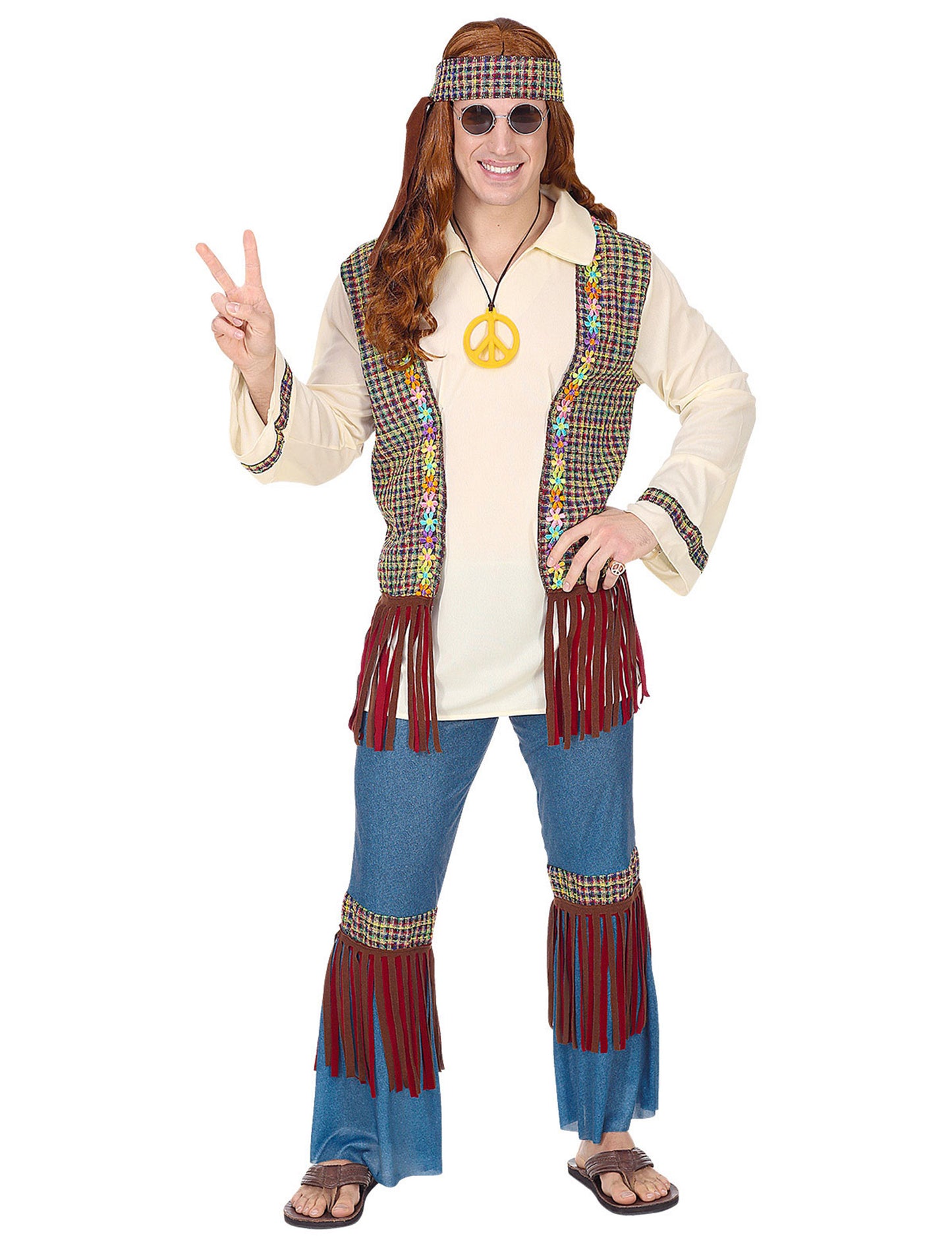 Costumul bărbaților Hippie Peace