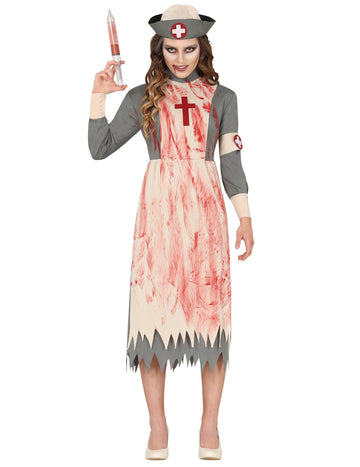 Adolescenta Zombie Nurse deghizată