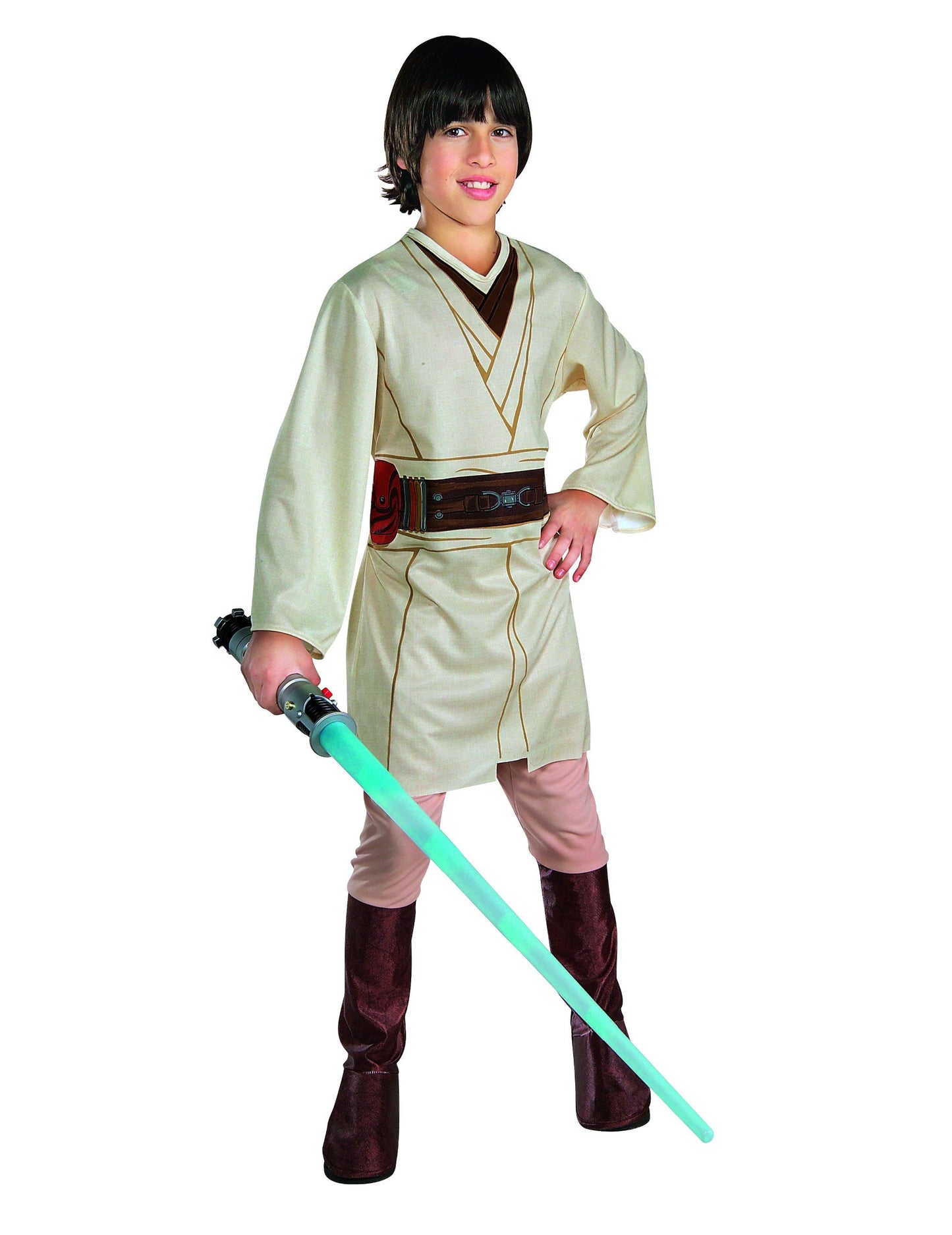 Costum Jedi Obi-Wan Kenobi cu laser Saber Star Wars Child