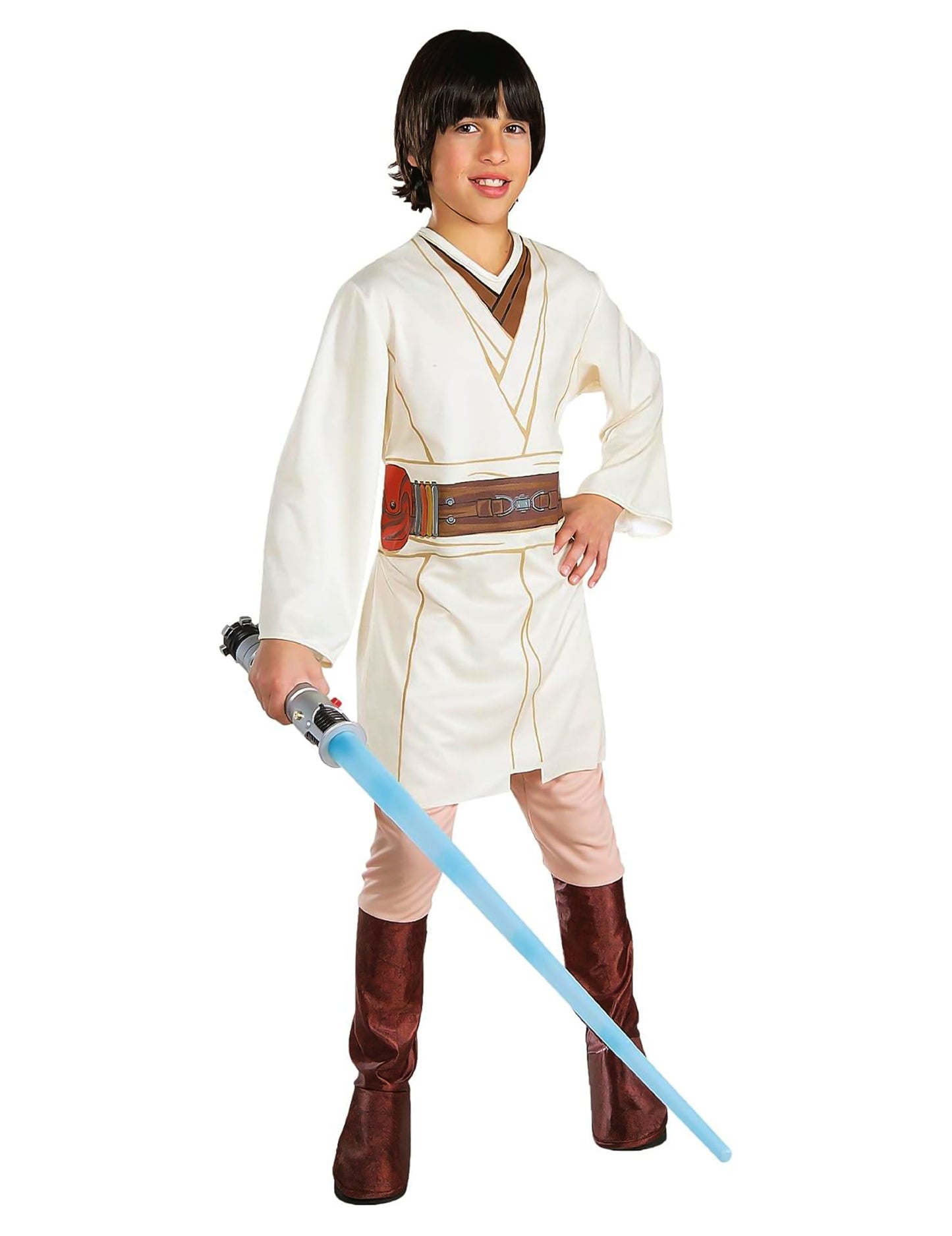 Costum Jedi Obi-Wan Kenobi cu laser Saber Star Wars Child