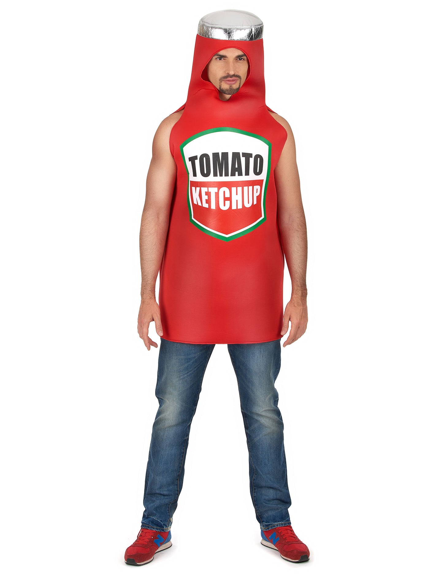 Costum de ketchup pentru adulți