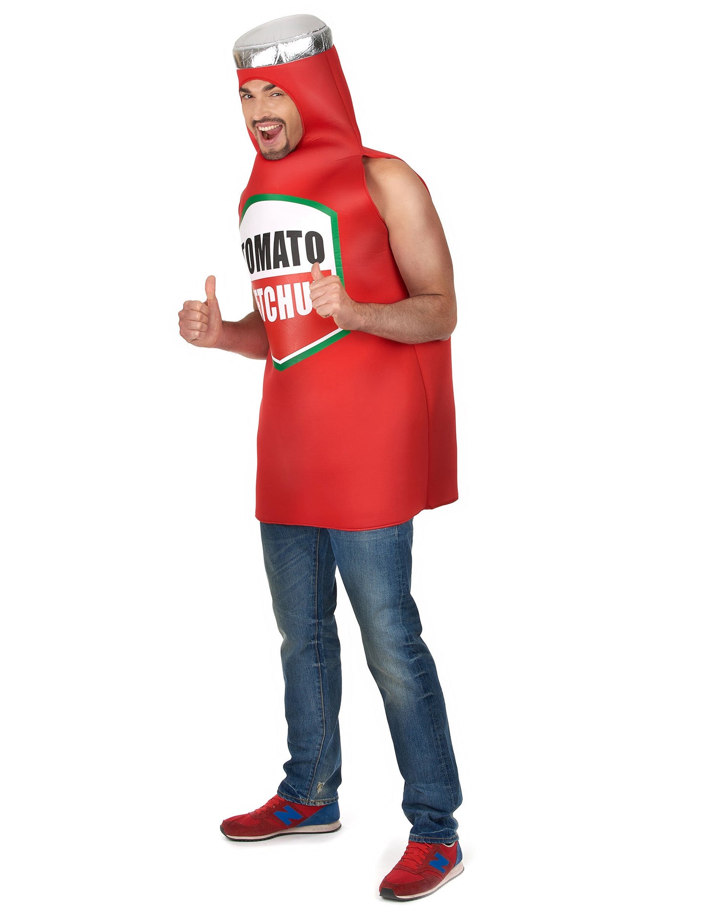 Costum de ketchup pentru adulți