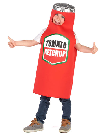 Costum de ketchup pentru copii