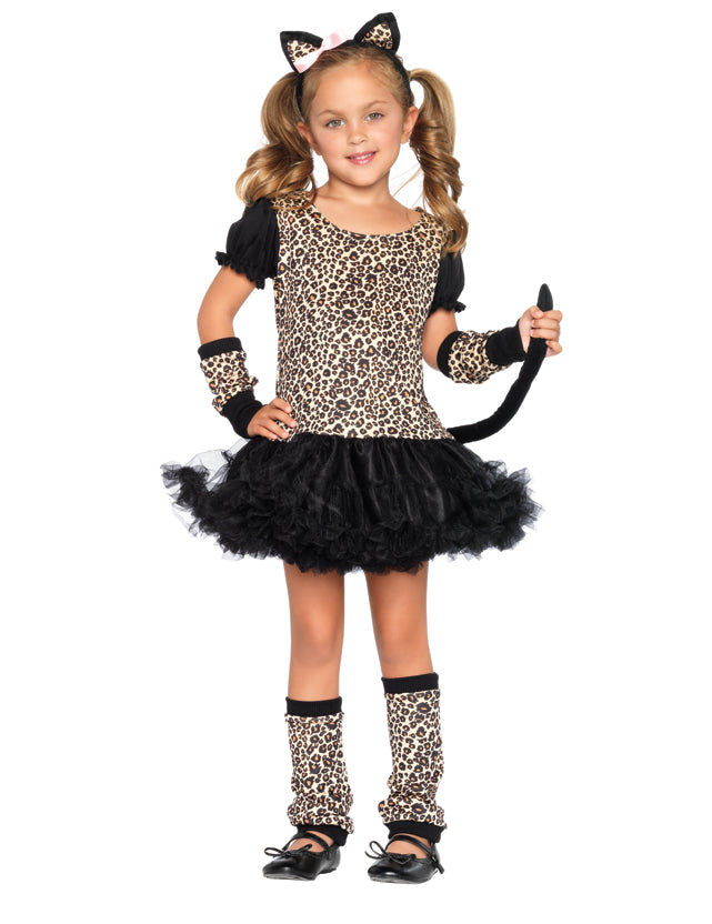 Costum pentru fată leopard