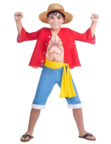 Costum pentru copii Luffy One Piece