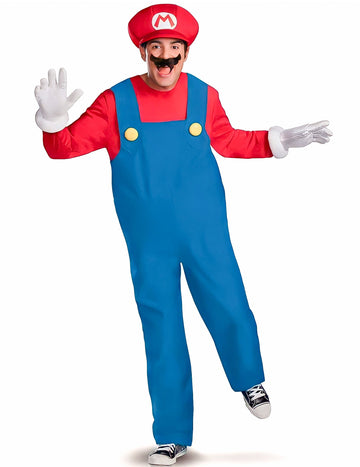 Costum pentru adulți Mario Deluxe