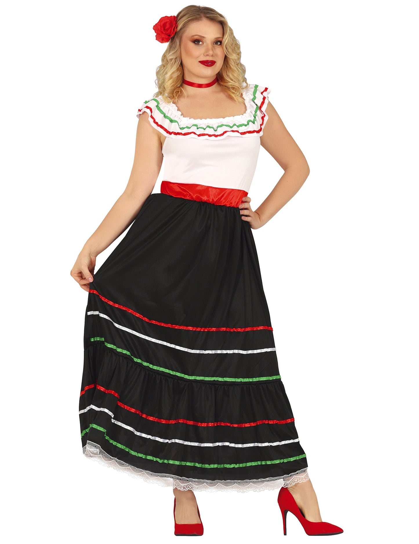 Costumul mexican al femeilor din Mexicine