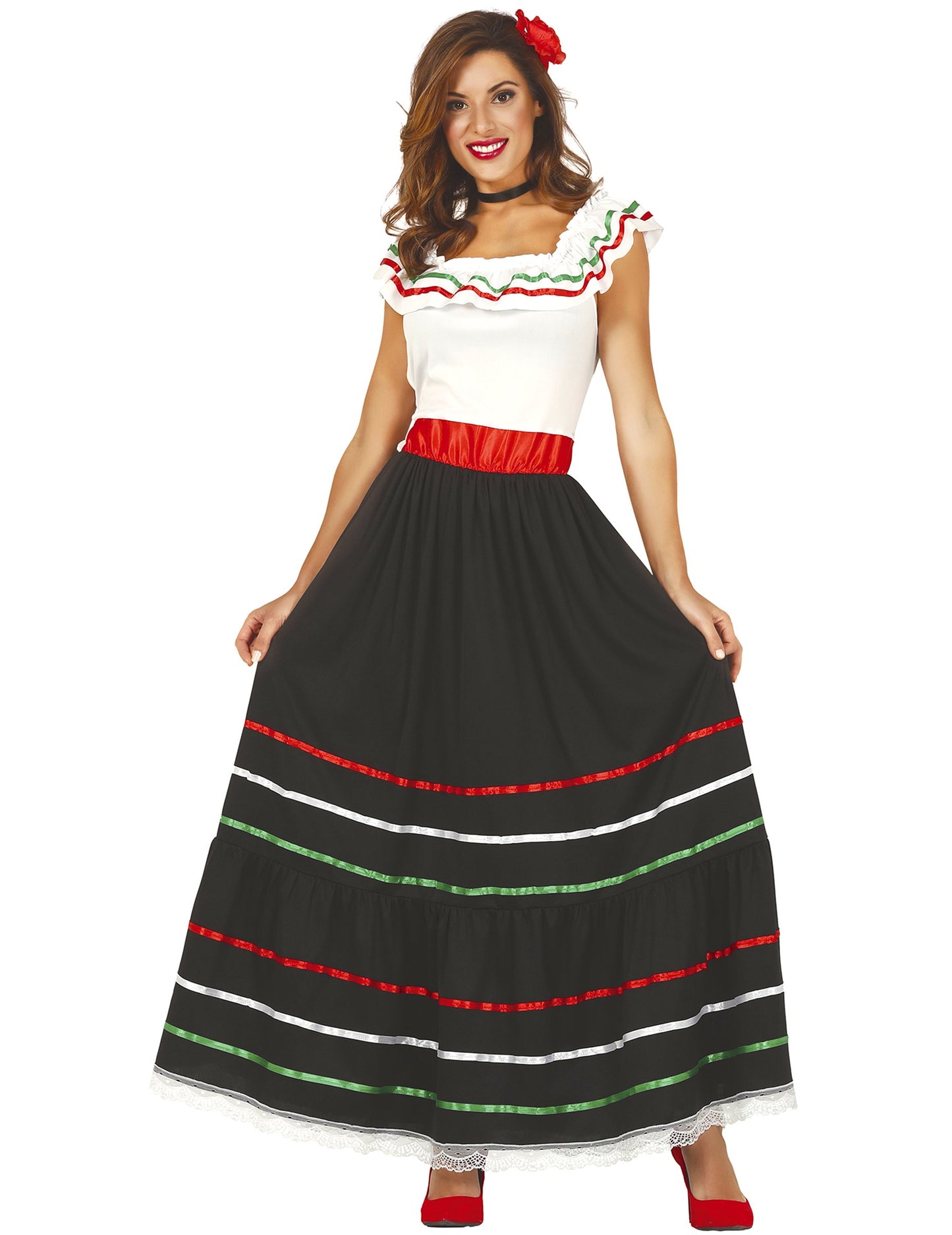 Costumul mexican al femeilor din Mexicine