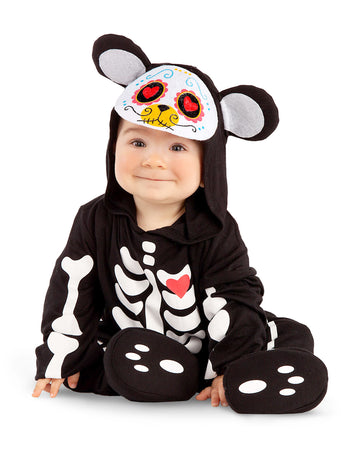 Mini Dia de los Muertos Costum pentru bebeluși Baby