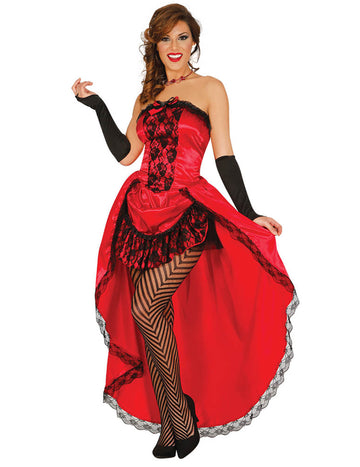 Costum Miss Burlesque Red Woman