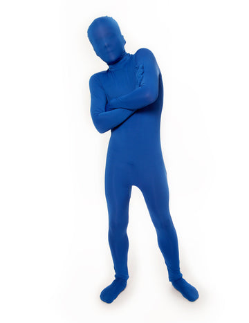 Costum de combinație albastru pentru copii morphsuits