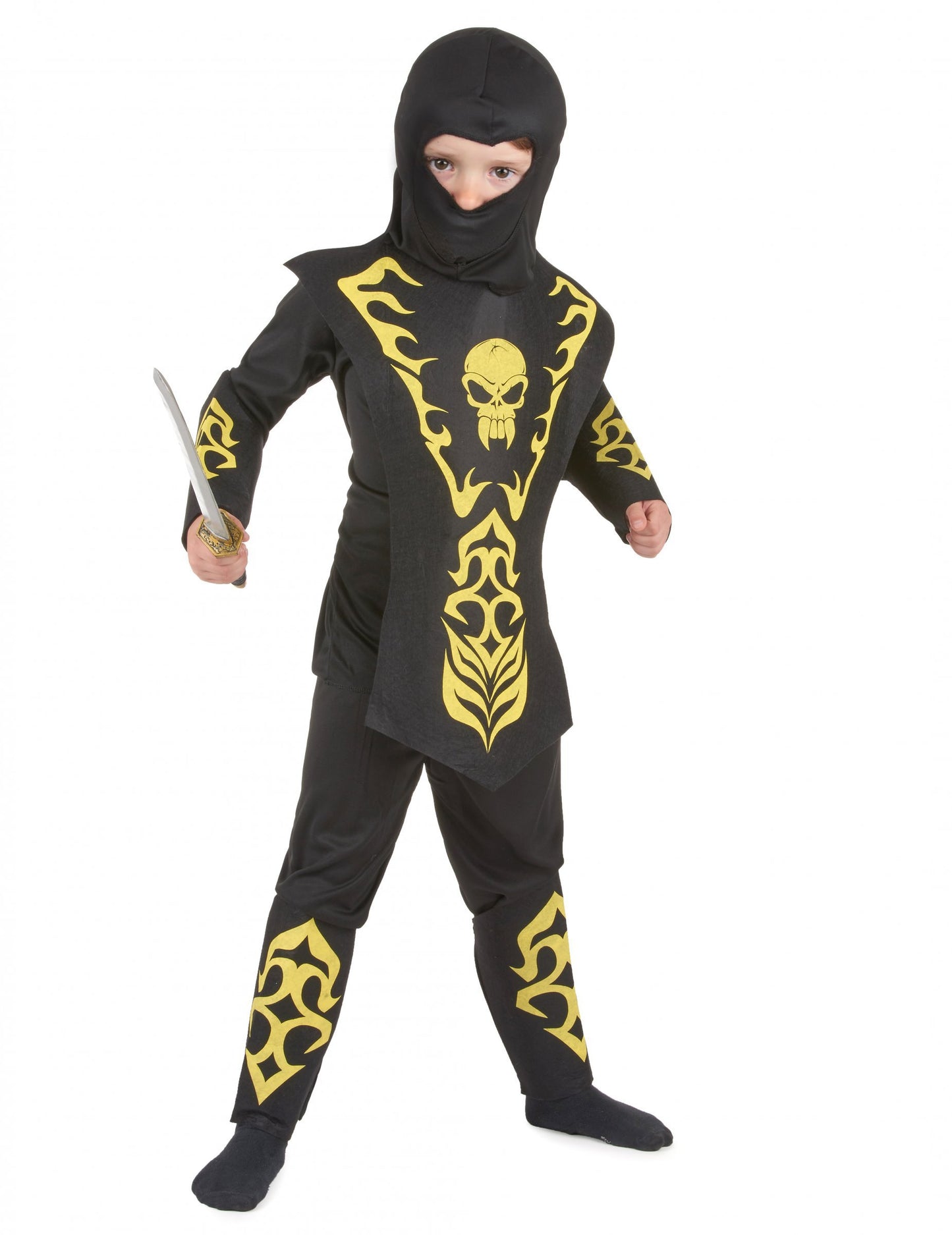 Costum galben Ninja Yellow Ninja