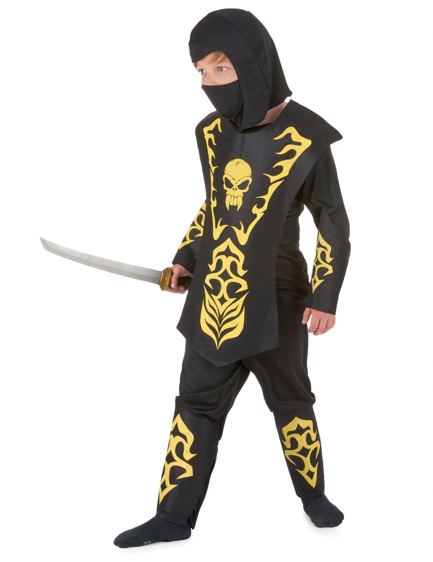 Costum galben Ninja Yellow Ninja