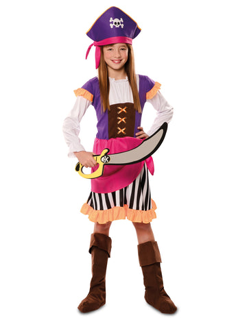 Costum pirat Pirate Violet Girl